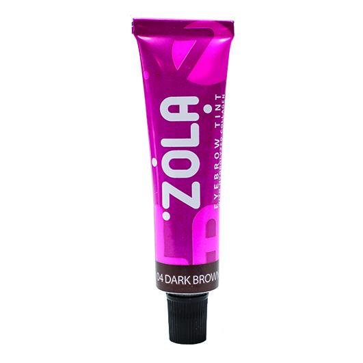 ZOLA Brow Tint farbka farba do brwi 04 Dark Brown