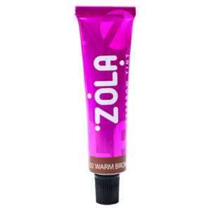 ZOLA Brow Tint farbka farba do brwi 02 Warm Brown