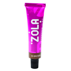 ZOLA Brow Tint farbka farba do brwi 03 Brown