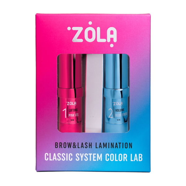 ZOLA Brow&Lash Lamination Classic System Color Lab Set - laminacja brwi i rzęs