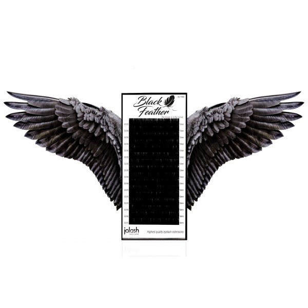 Jolash Rzęsy Black Feather skręt C 0,10 – 11mm