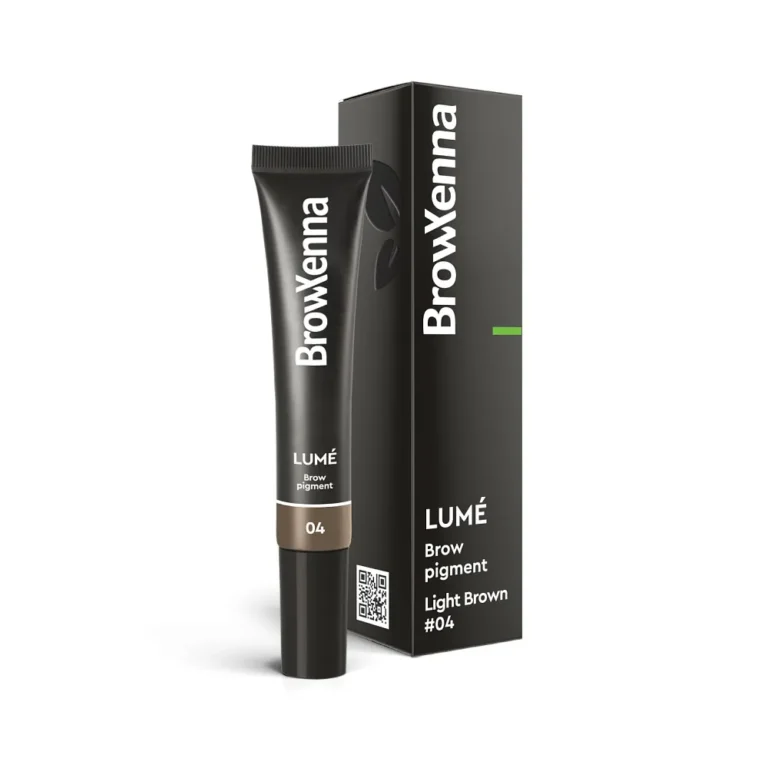 BrowXenna LUMÉ farba żelowa do brwi 04 Light Brown 15ml