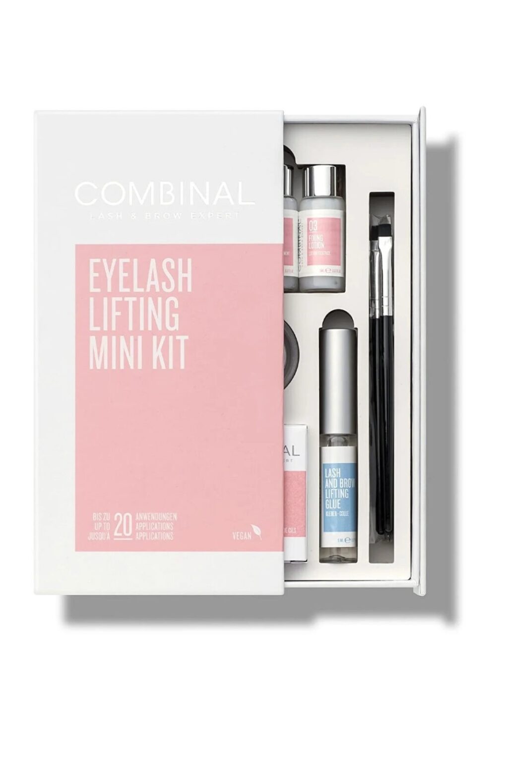 COMBINAL Mini Kit lifting rzęs 100% vegan