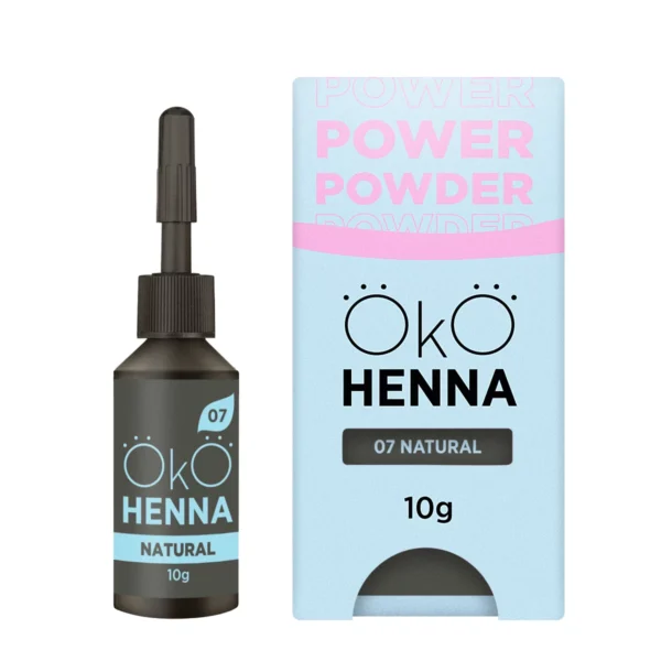 OKO Power Powder henna do brwi 07 Natural 10g