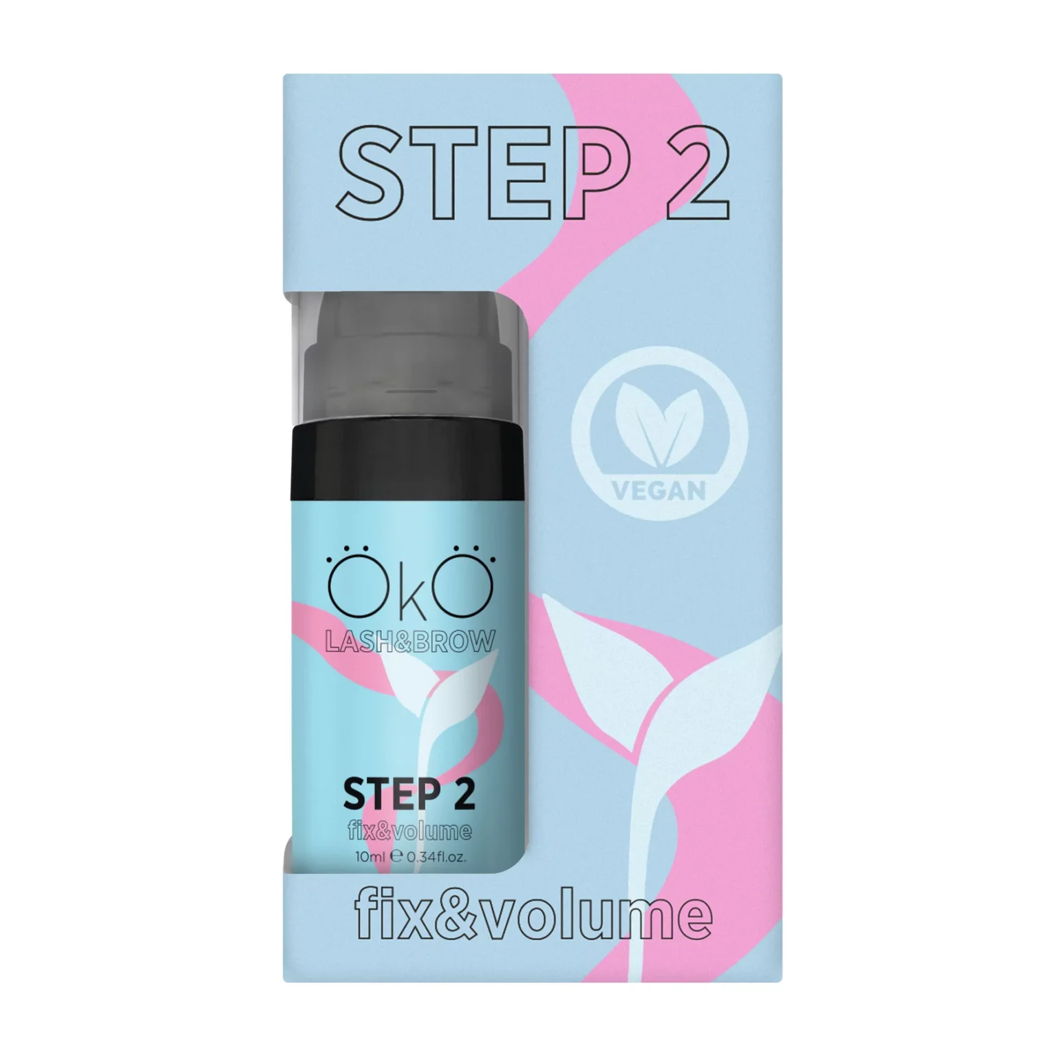 OKO lifting laminacja brwi i rzęs STEP 2 FIX & VOLUME 10ml