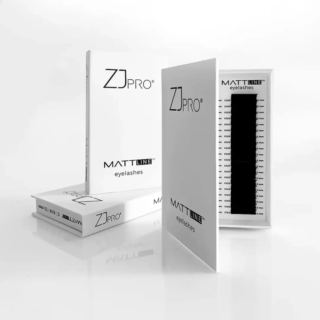 ZJ PRO® MATTline eyelashes B 0.07 MIX 6-13mm