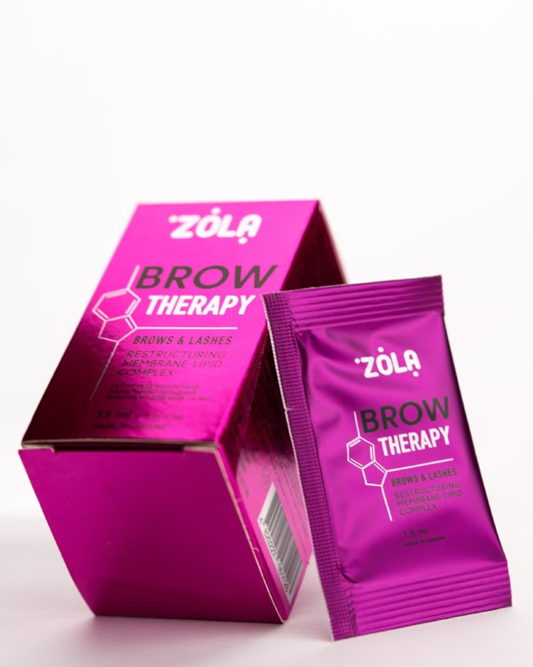 Zola Brow Therapy Restrukturyzujący kompleks membranowo-lipidowy 10x 1.5ml