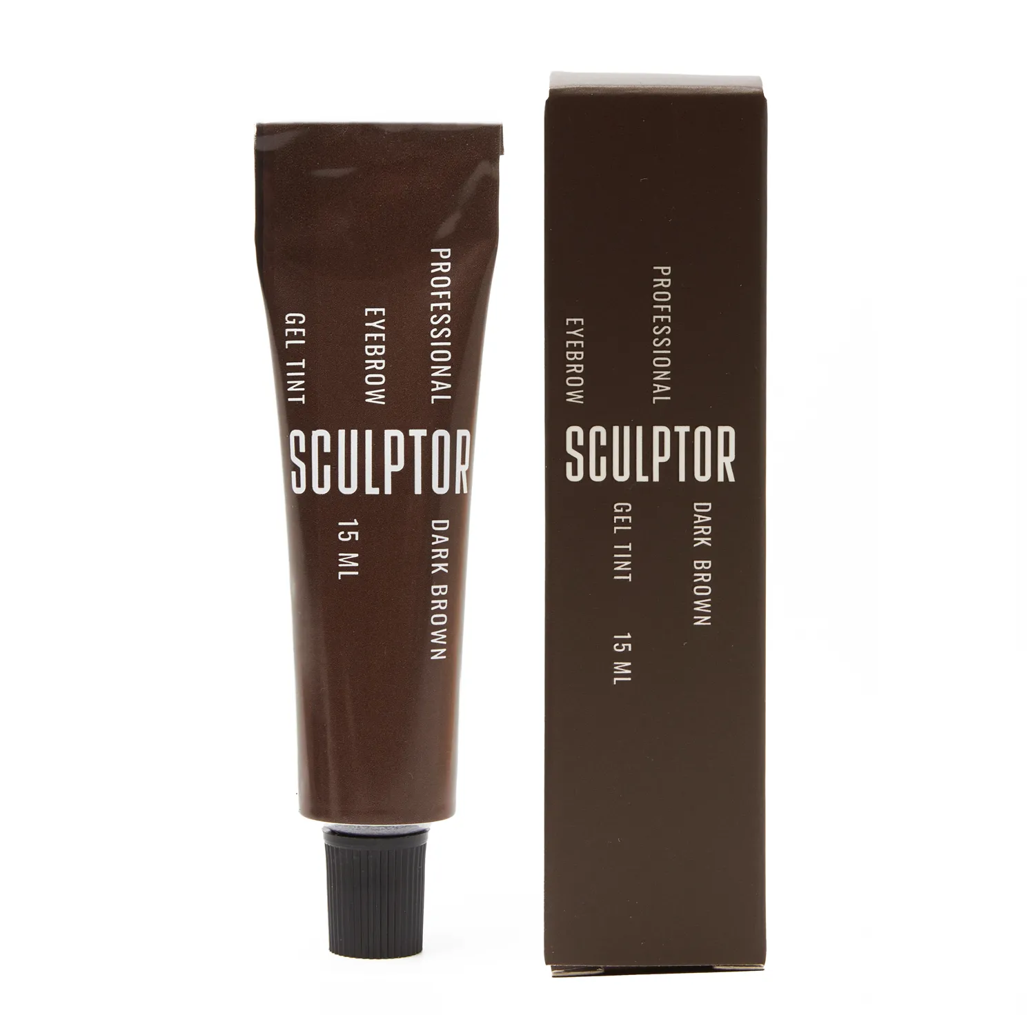 Sculptor farba żelowa do brwi Dark Brown 15 ml