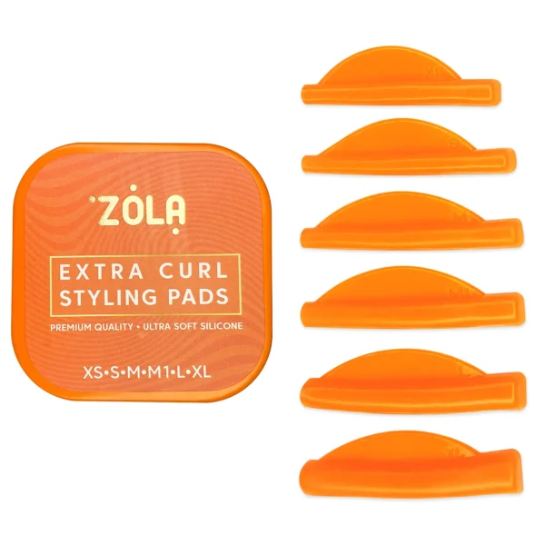 ZOLA Extra Curl Styling Pads formy silikonowe do laminacji rzęs 6 par