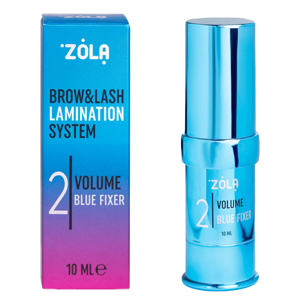 ZOLA Brow&Lash Lamination Classic System Color Lab 02 Volume Blue Fixer