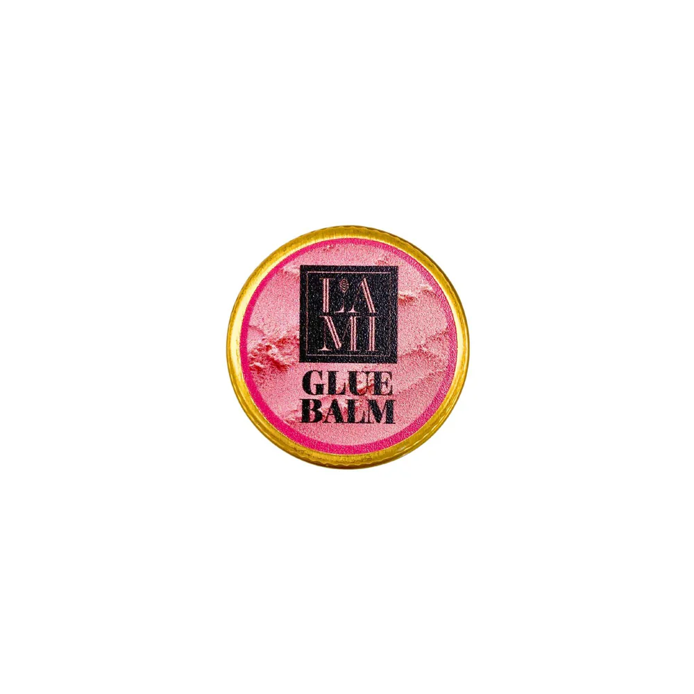 LAMI LASHES POWERFUL Balm glue klej bez kleju 5ml PEACH MOCNY