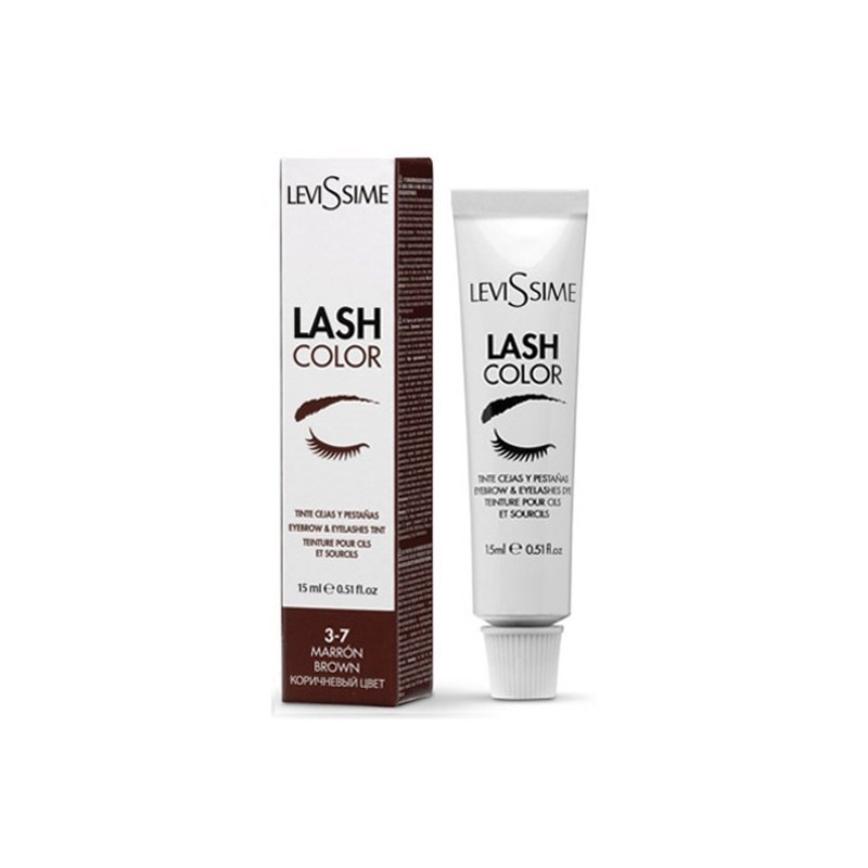 LEVISSIME LASH COLOR FARBA DO BRWI I RZĘS – BRĄZ