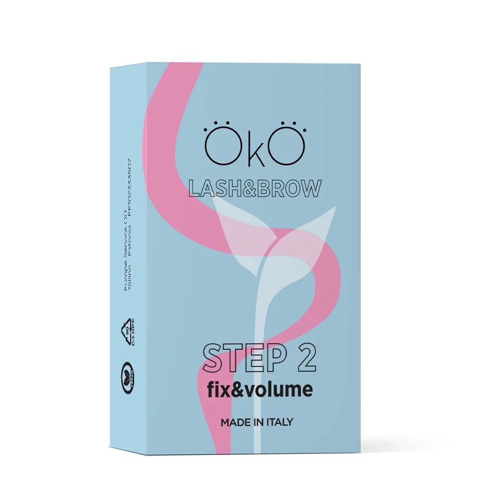 OKO Lash & Brow lifting laminacja rzęs i brwi STEP 2 FIX&VOLUME