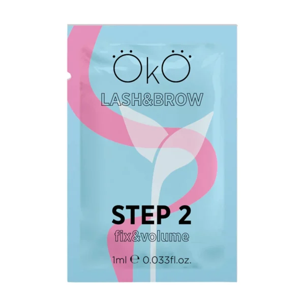 OKO Lash & Brow lifting laminacja rzęs i brwi STEP 2 FIX&VOLUME