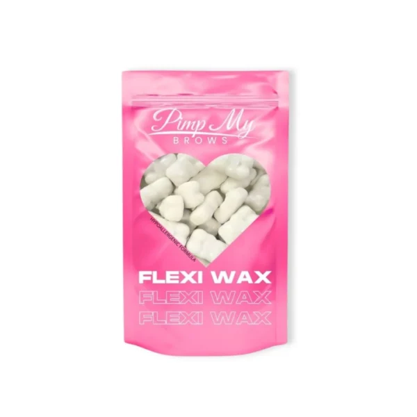 Pimp My Brows Flexi Wax Transparentny Hipoalergiczny Wosk Twardy do depilacji 100g