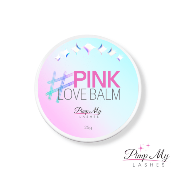 Pink Love Balm Różowy Balsam do liftingu rzęs Pimp My Lashes 25g