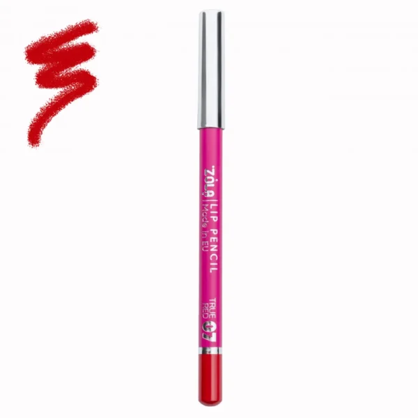 ZOLA LIP PENCIL Kredka konturówka do ust 07 True Red