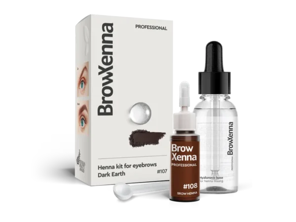 Brow Xenna #108 Wood wine 10ml + baza hialuronowa 30ml