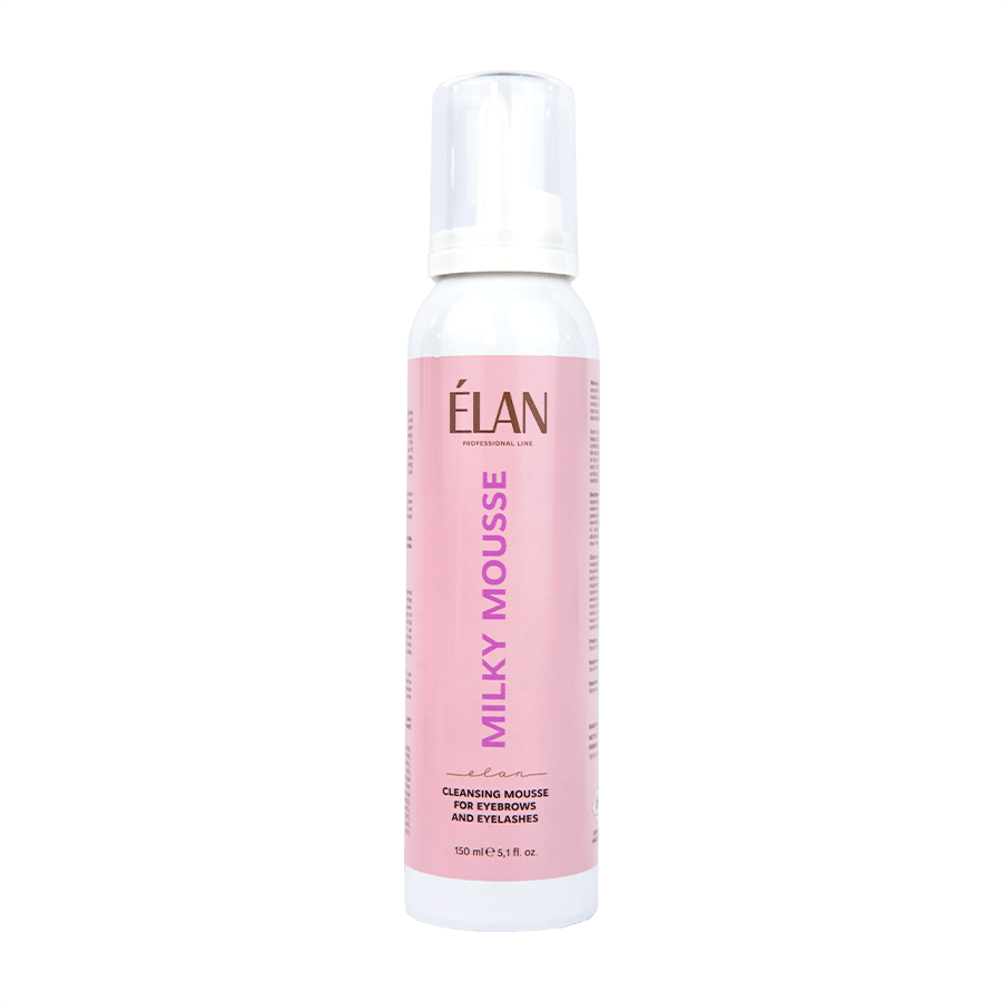 Elan MILKY MOUSSE pianka oczyszczająca do brwi i rzęs 150ml