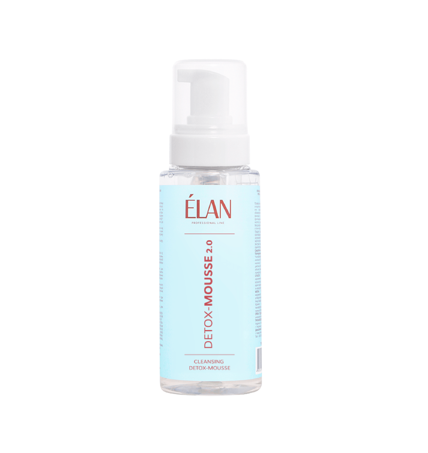 ELAN Detox-Mousse 2.0 Oczyszczająca pianka mus do brwi i rzęs 150ml